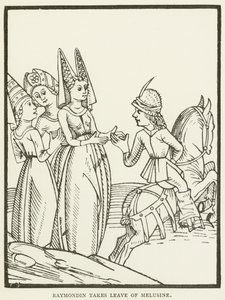 Raymondin verabschiedet sich von Melusine von (after) English School
