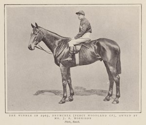Drumcree, Gewinner des Grand National 1903 von (after) English photographer