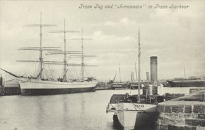 Troon Tug, Arranmore, Troon Hafen von (after) English photographer