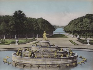 Bassin de Latone, Becken von Latona (Farbfoto) von (after) French Photographer
