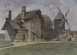 Bois de Boulogne, die Mühle von (after) French Photographer