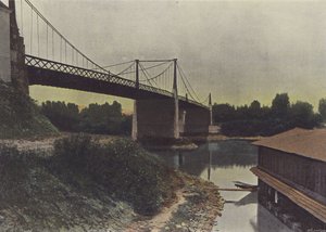 Chalonnes-sur-Loire (Farbfoto) von (after) French Photographer