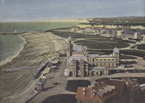 Dieppe, Blick vom Schloss von (after) French Photographer