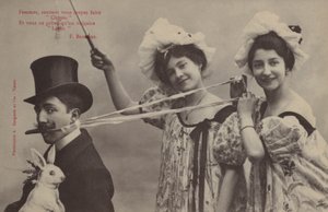 Frauen, oft glaubt ihr, Chopin zu machen, und ihr bekommt nur einen gewöhnlichen Hasen von (after) French Photographer