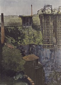 Trelaze, Les Ardoisieres (Farbfoto) von (after) French Photographer
