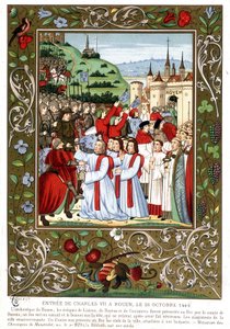 Einzug von Karl VII. in Rouen, 26. Oktober