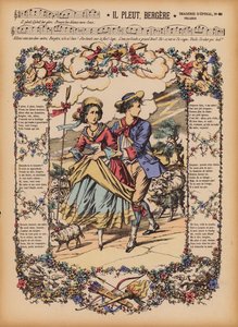 Il Pleut, Bergere von (after) French School