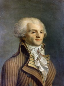 Porträt von Maximilian Marie Isidore von Robespierre (1758-1794), französischer Politiker