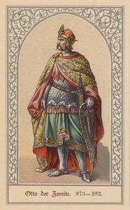 Otto II., König von Deutschland und Italien und Heiliger Römischer Kaiser von (after) German School