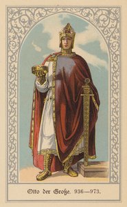 Otto der Große, König von Deutschland und Italien und Heiliger Römischer Kaiser von (after) German School