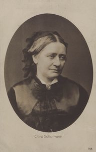 Clara Schumann, deutsche Pianistin und Komponistin von (after) German photographer