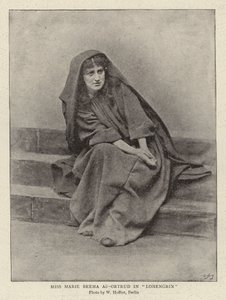 Miss Marie Brema als Ortrud in "Lohengrin" von (after) German photographer