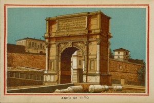 Rom: Arco Di Tito von (after) Italian School