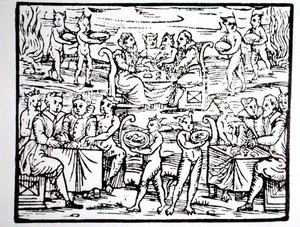 Das Fest des Zauberers, Kopie einer Illustration aus 