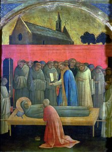 Der Tod des Heiligen Franziskus von (c.1370 1425) Lorenzo Monaco