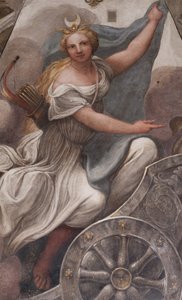 Diana auf einem Streitwagen von (c.1489 1534) Correggio