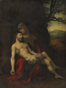 Pietà von follower of Correggio