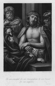 Christus mit Dornen gekrönt, Jesaja LIII, 5 von (c.1489 1534) (after) Correggio
