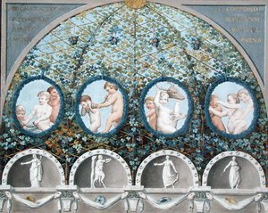 Entwurf für ein Deckenfresko, veröffentlicht um 1780