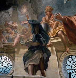 Apostel, Detail aus der Himmelfahrt der Jungfrau von (c.1489 1534) Correggio
