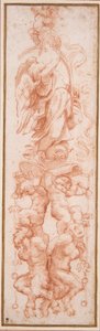 Groteske Dekoration für das Rippengewölbe von (c.1489 1534) Correggio