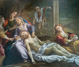 Beweinung Christi, ca. 1524 von (c.1489 1534) Correggio