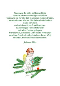 Der Schutzengel für den Weltfrieden von Johanna Thier