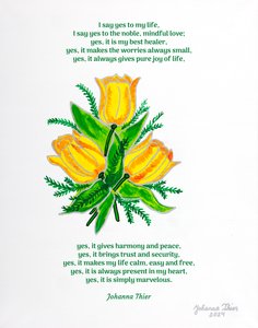 Ich sage ja - Version 1 von Johanna Thier