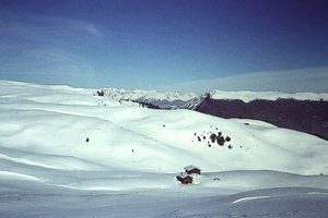 Schnee in den Alpen von Detlef B. Fischer