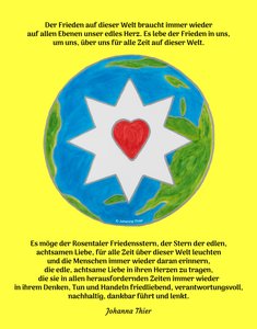 Der Rosentaler Friedensstern für diese Welt von Johanna Thier