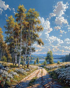 Landschaft mit malerischem Grat von F. Abderrahim
