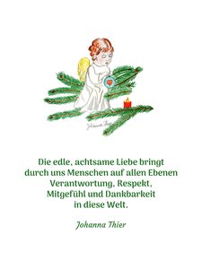 Der lichtbringende Engel von Johanna Thier
