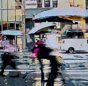 Abstract city 1 von Mavet