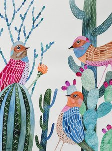 hungrige Vögel von Marys Watercolors