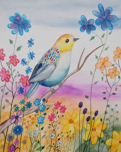 Moderner Vogel