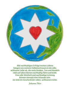 Eine edle, nachhaltige Weisheit der edlen, achtsamen Liebe kann niemals eine Schande sein von Johanna Thier