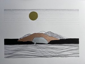 Golden Island von Urs Grünenfelder