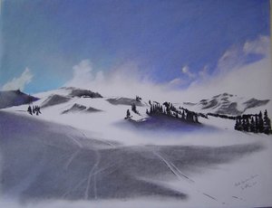 Savoie Februar von Simon Fletcher