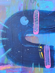 Weg des Bewusstseins Detail von Emilie Csapo Ertl