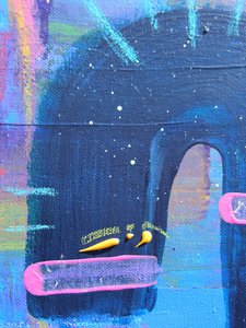 Weg des Bewusstseins Detail von Emilie Csapo Ertl