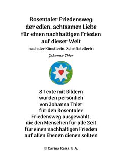 Rosentaler Friedensweg