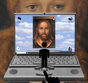 Alt + F4 (I) (aus der Serie: Windows) von Alexander Eibach