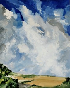 Regnerischer Himmel