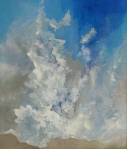 Tiefe Wolken