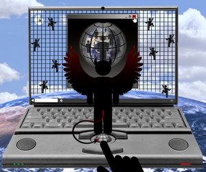 Alcatraz (Devil´s Island) - aus der Serie: Windows von Alexander Eibach