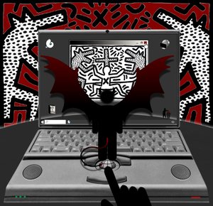 Der Antichrist (IV) - die Meute (aus der Serie: Windows) von Alexander Eibach