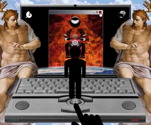 Deus ex Machina (I) (aus der Serie: Windows) von Alexander Eibach