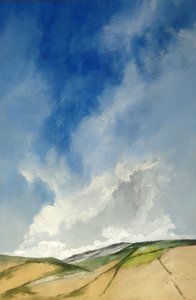 Wolken über den Hügeln von M. Vet