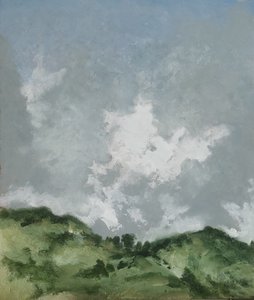Bäume auf dem Hügel von M. Vet