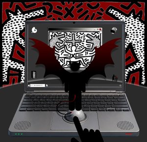 Der Antichrist (V) (aus der Serie WINDOWS) von Alexander Eibach